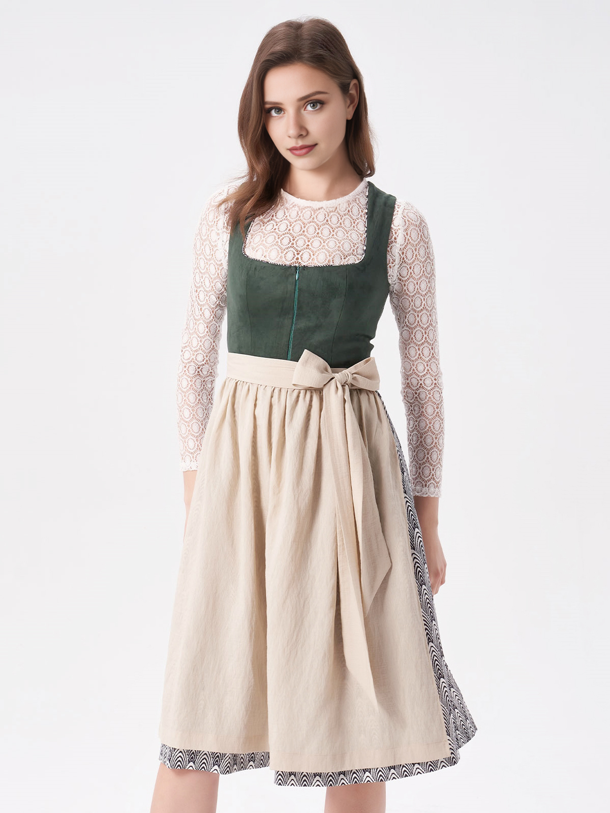 Dirndl in Grün – ein Blickfang für jeden Anlass