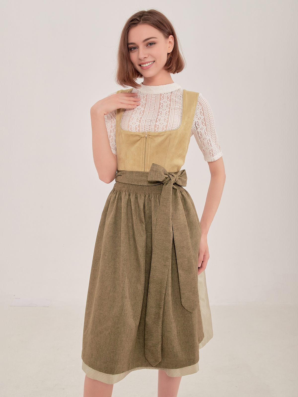 Dirndl in Grün und Schwarz – eine Inspirationsquelle