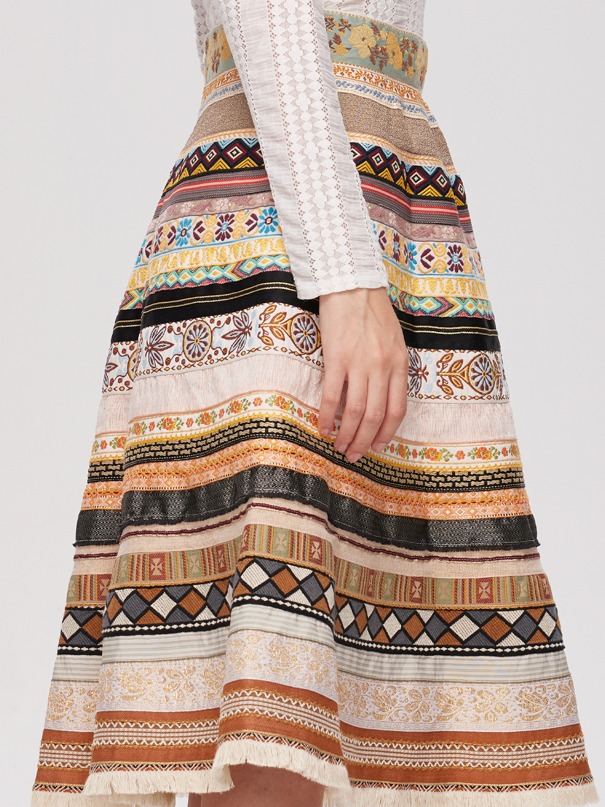 Dirndl in Gelb