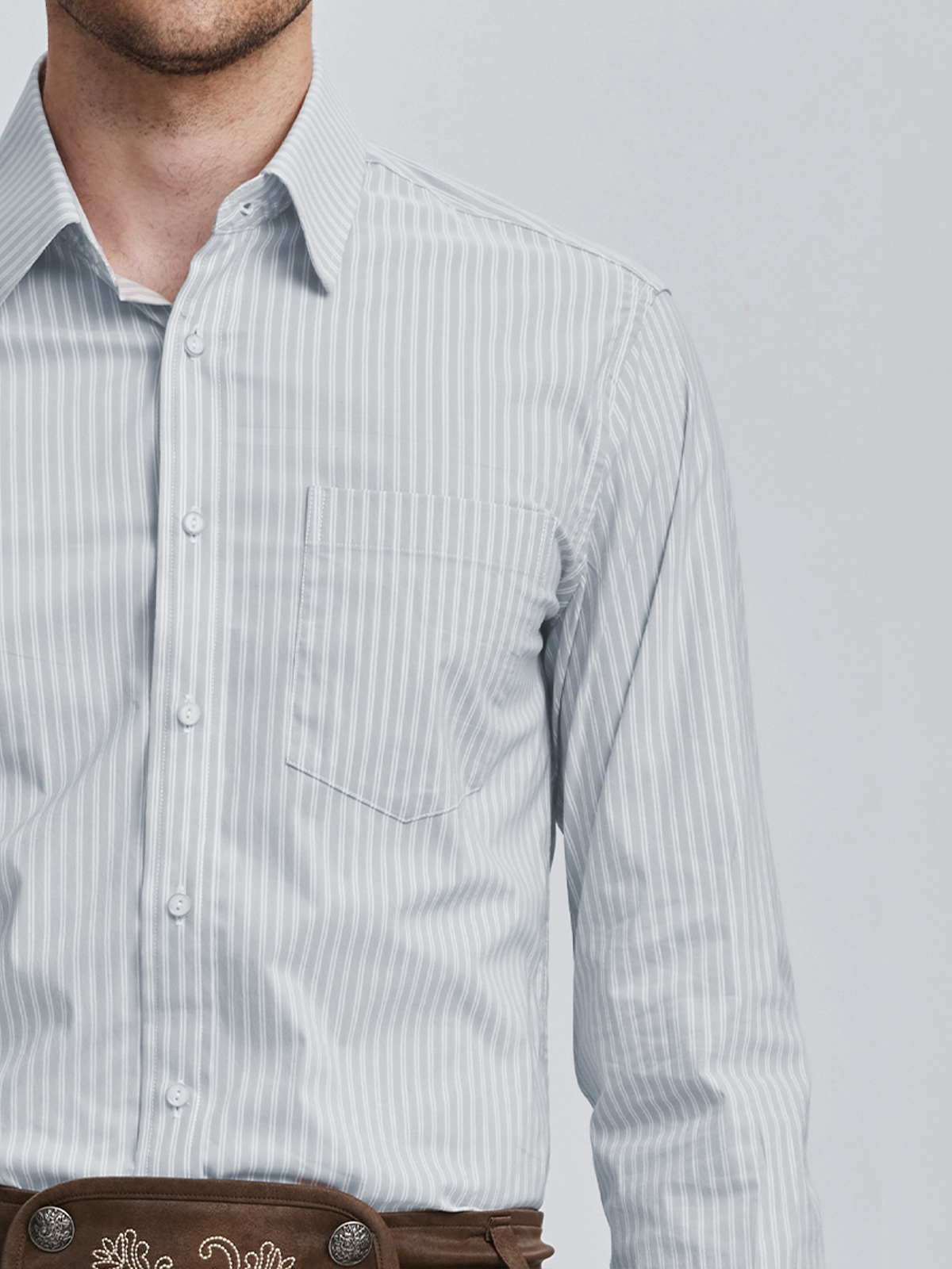 Amisu Dirndl in Grau