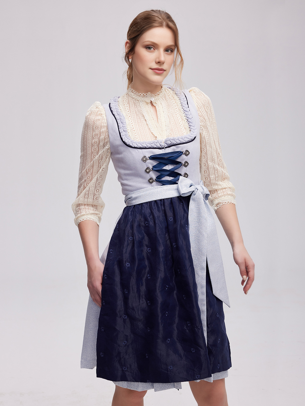 Dirndl 70cm in Blau