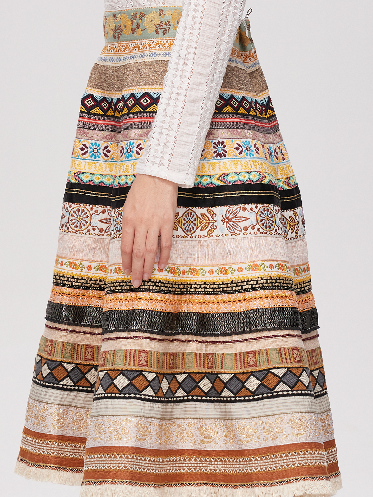 Dirndl Grün in eleganter Umgebung